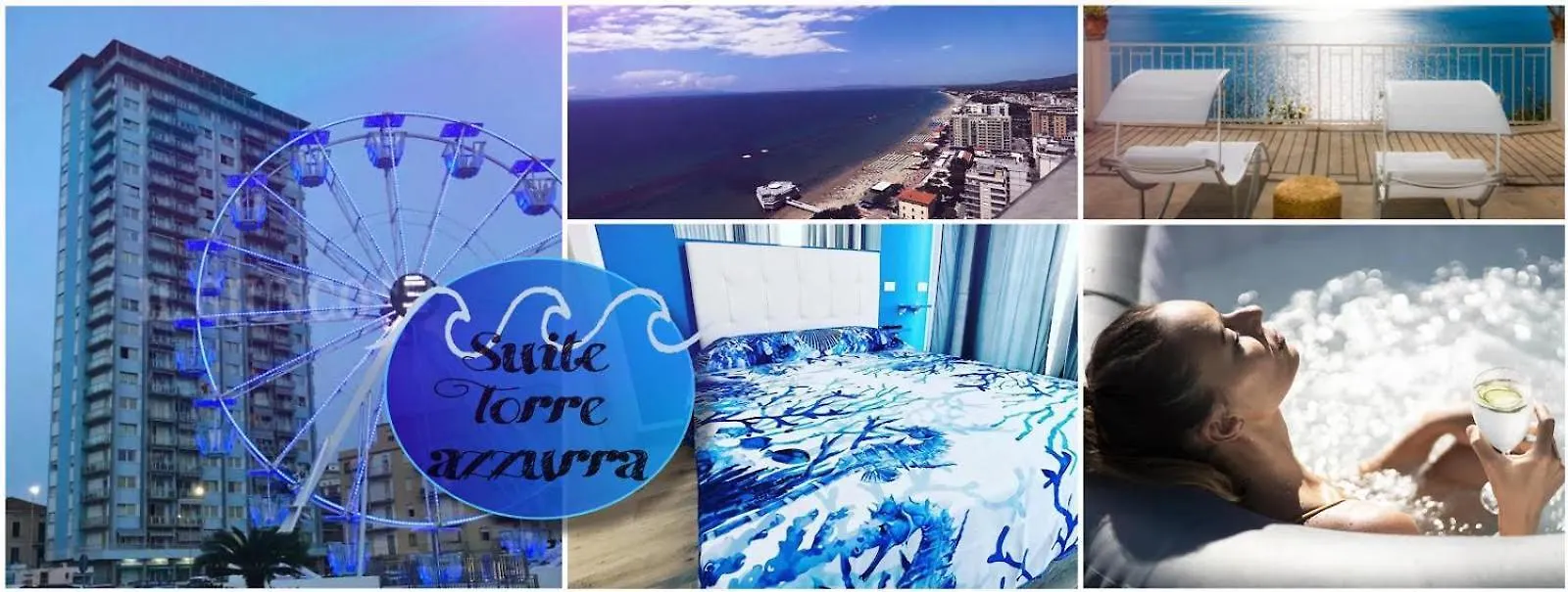 Suite Torre Azzurra B&B - Rooftop Sea View Follonica 0*,  Italy